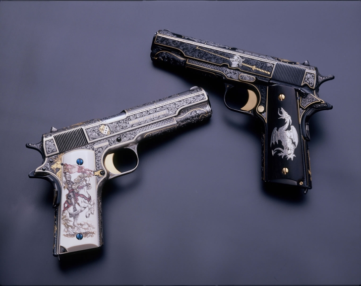 Guns Weapons Custom M1911 45acp Colt Wallpaper Abstract Gun