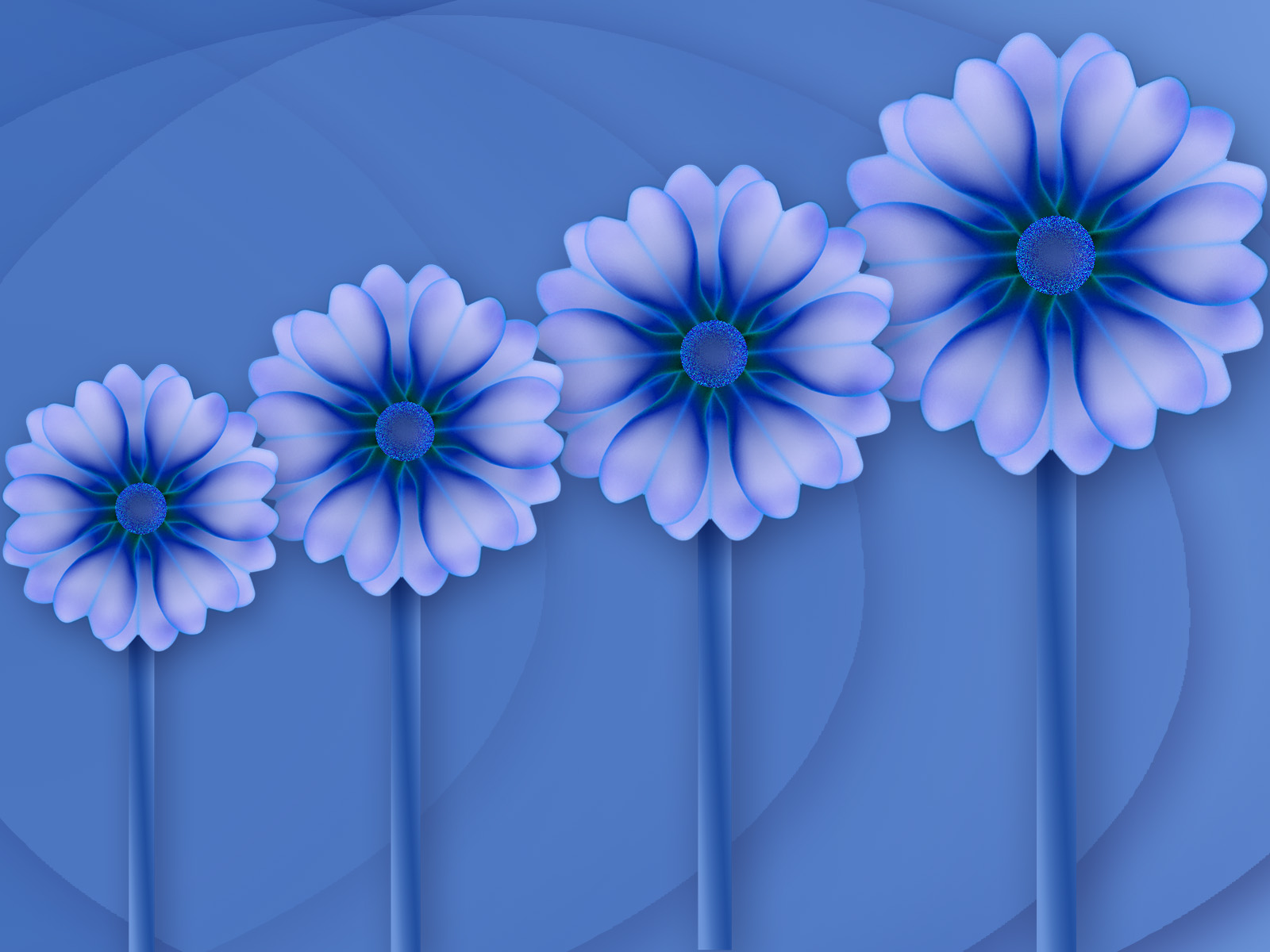 Download wallpaper background wallpaper blue flower art