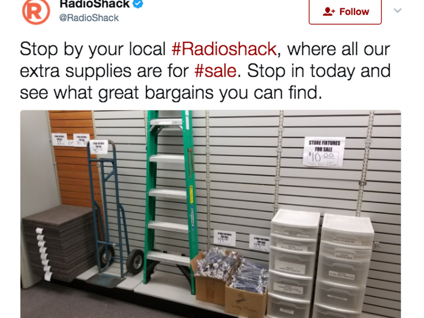 With Nothing Left To Sell Radioshack Is Selling Itself People