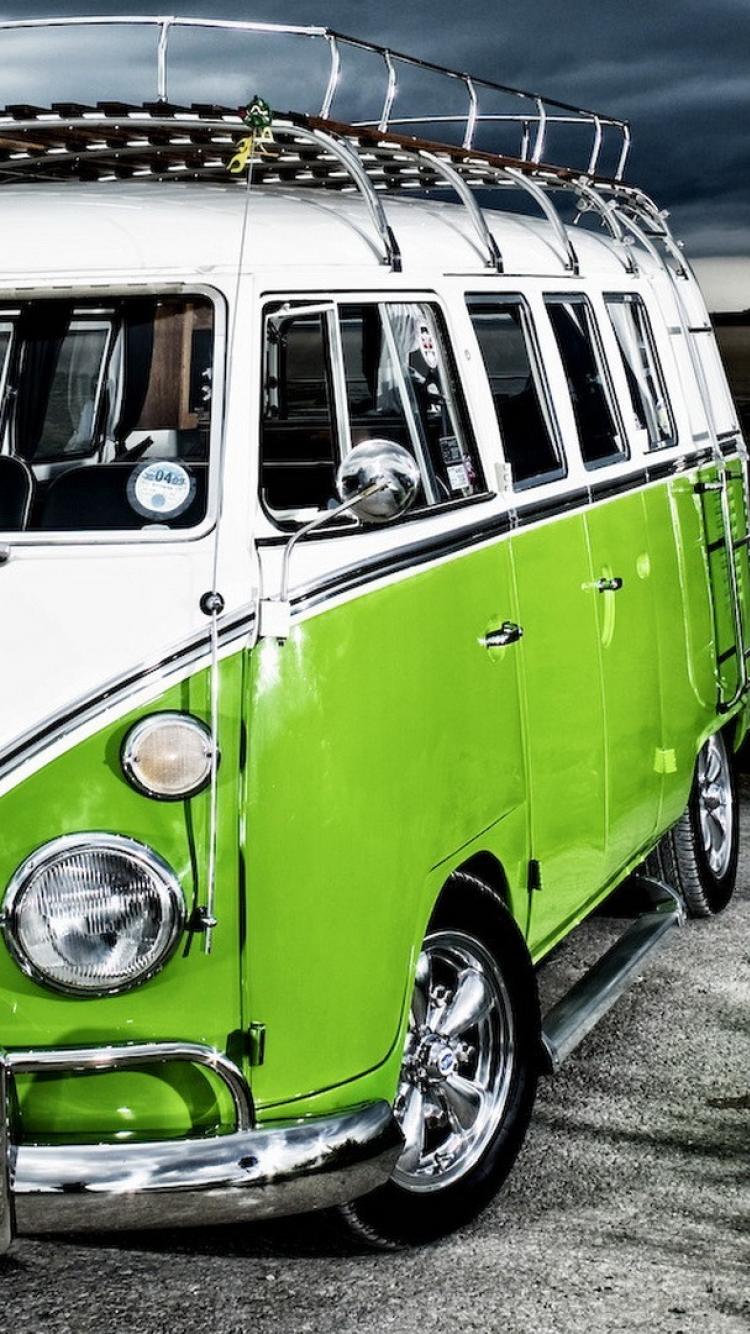 California Volkswagen Camper Cars Hippie Wallpaper