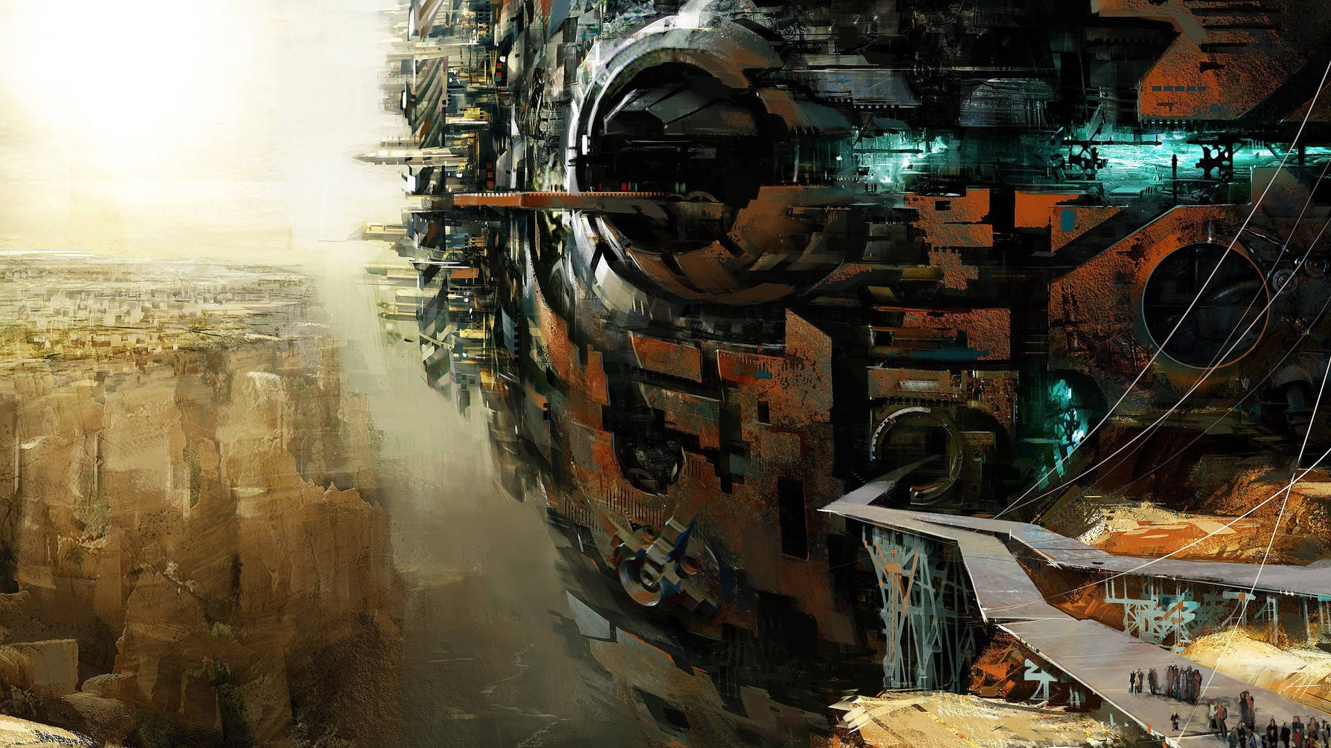 Futuristic Desktop Wallpaper