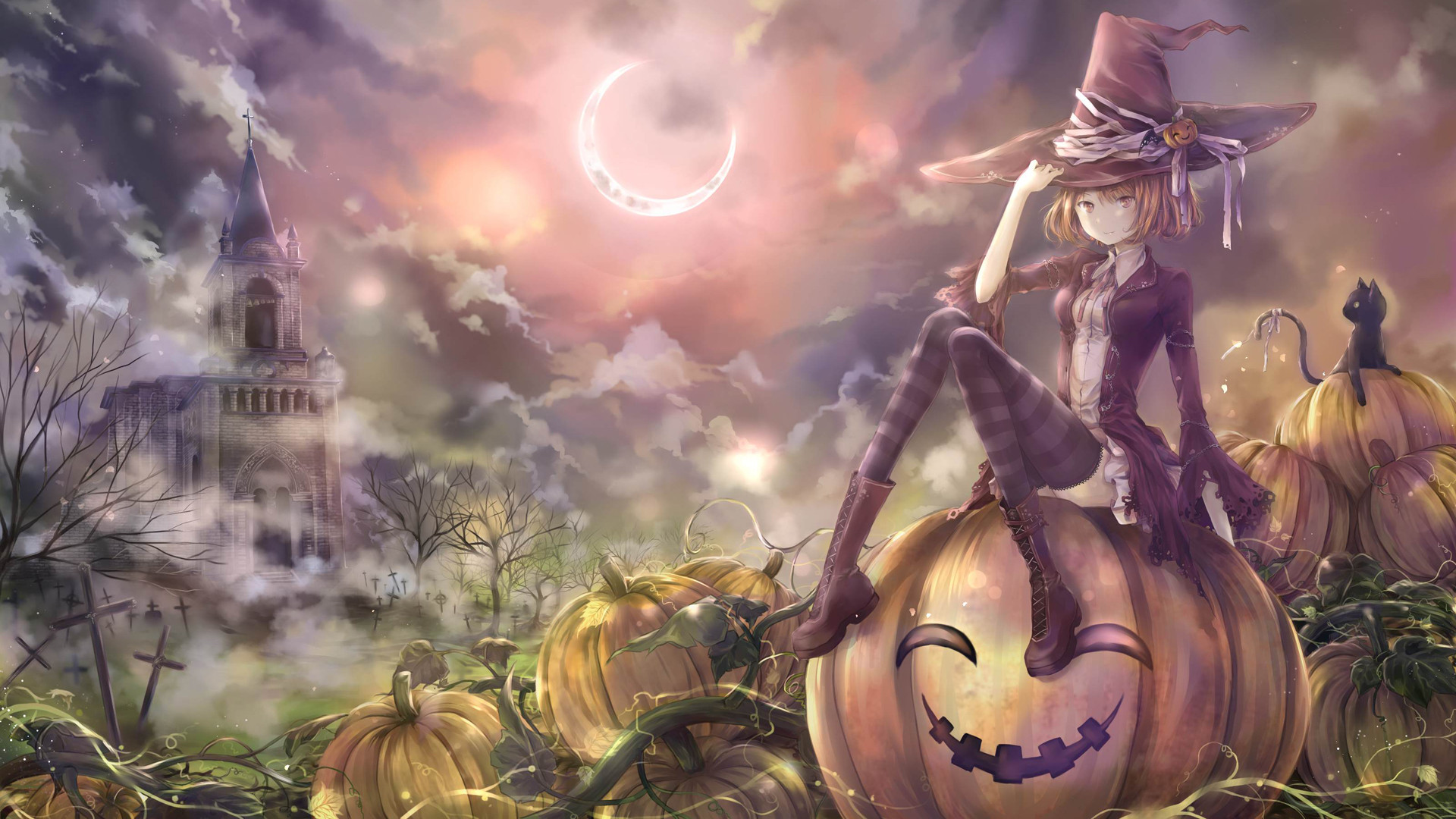 Anime Halloween HD Wallpaper Id