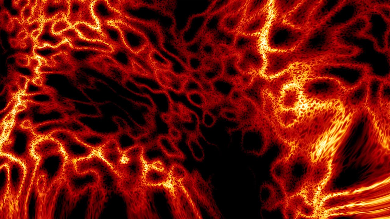 Fire Lava Inspired Abstract Background Loop