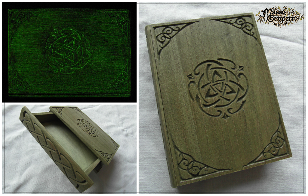 Enchanted Book Box By Massogeppetto