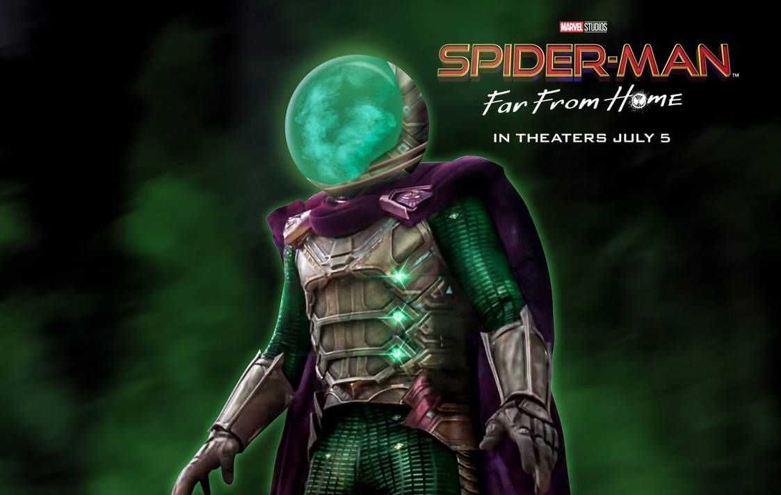 Mysterio Art Spiderman Far From Home By Itsharman
