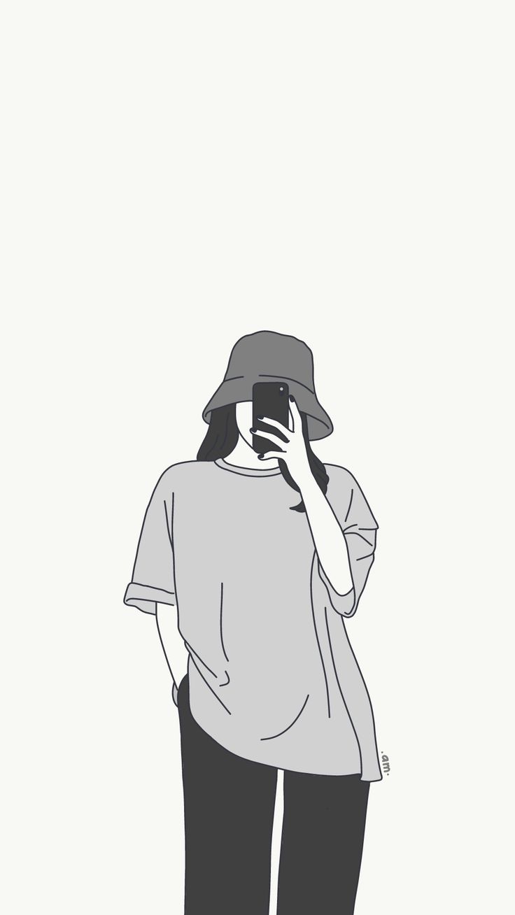 2nd Version Tomboy Girl Cartoon Image Girly Art Illustrations Wallpaper