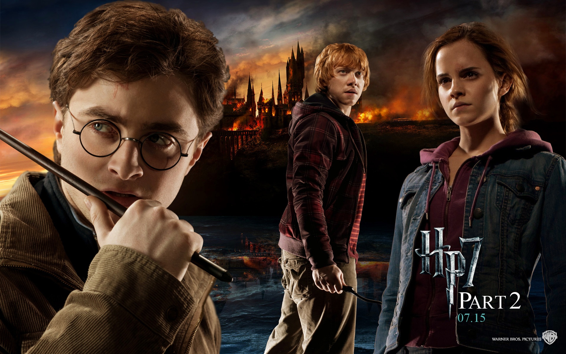 Harry Potter And The Deathly Hallows Part HD Wallpaper