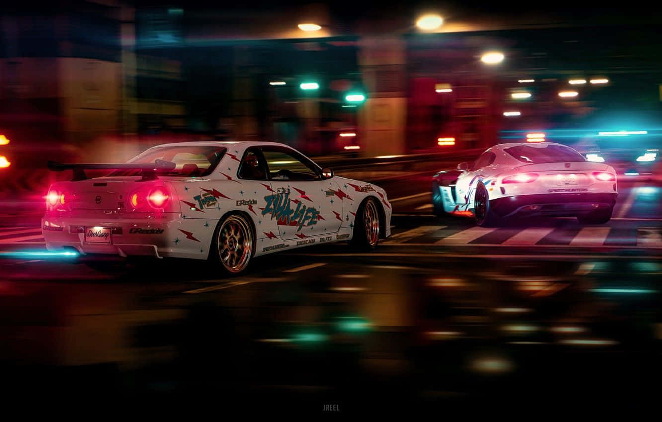 Need For Speed Heat Background City Wallpaper