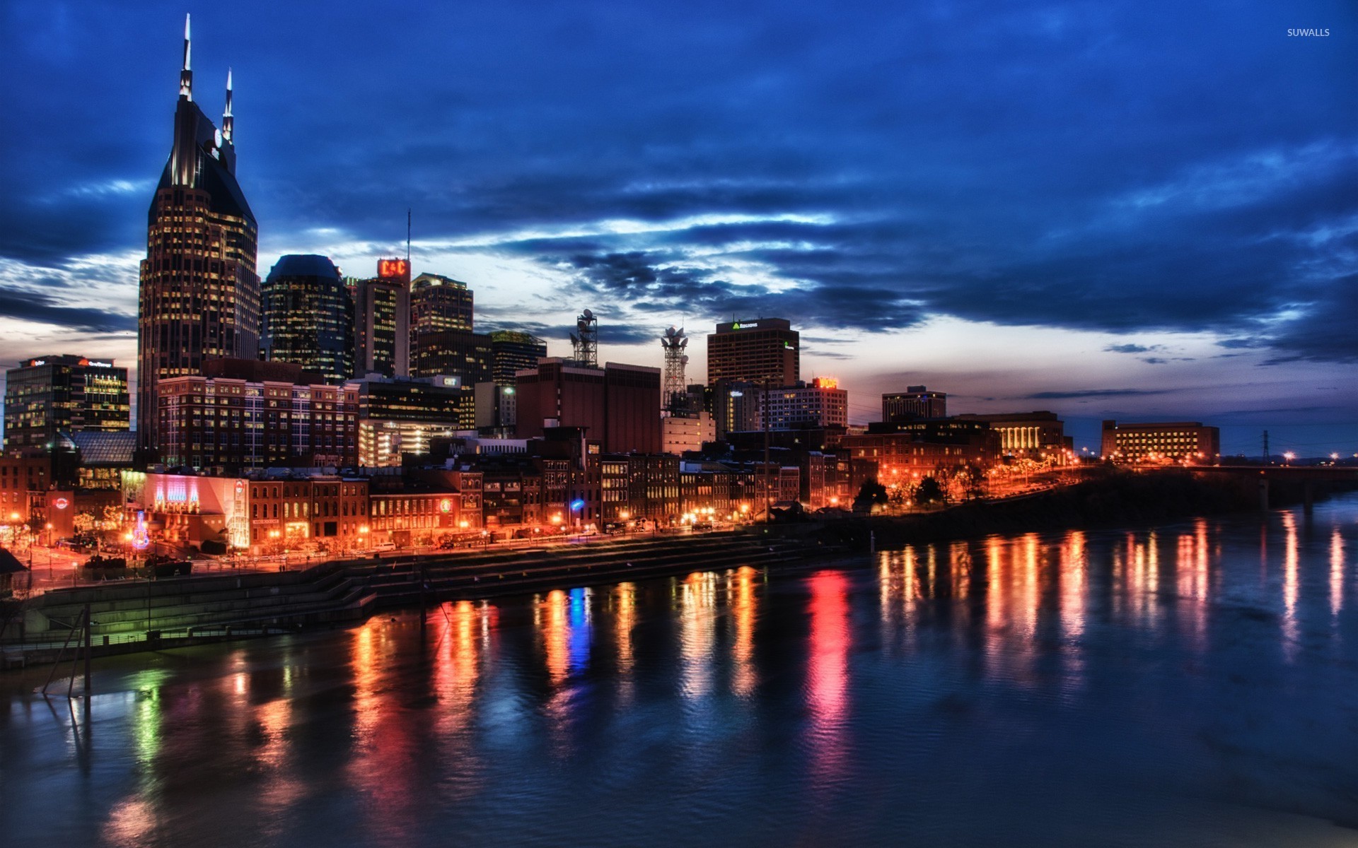 Nashville Lights Wallpaper World