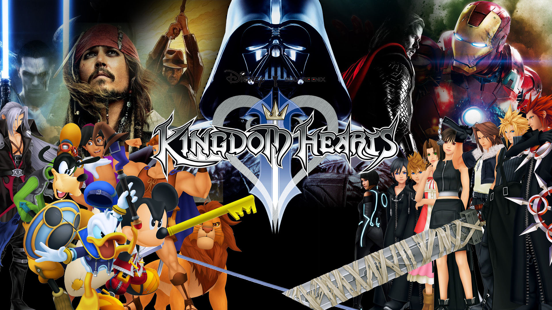 Kingdom Hearts 3 Pick Marvel Characters to Appear in KH3