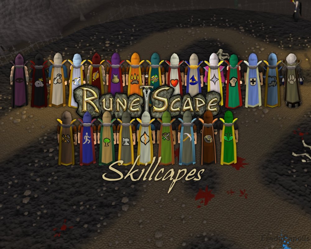 Runescape All Capes Background By Fredypapoils