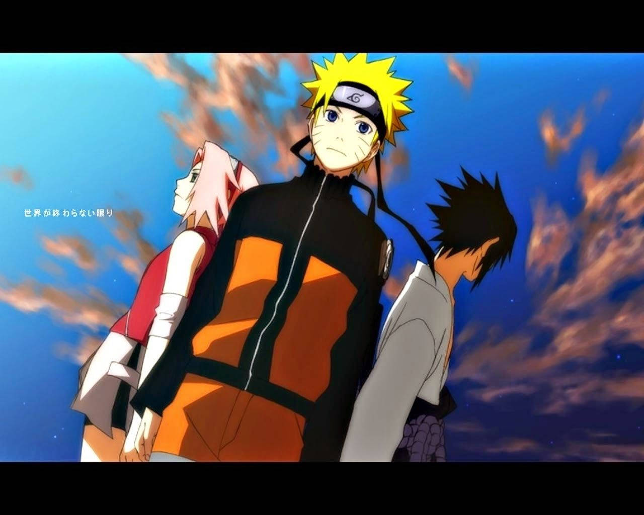 Naruto Live Team Sky Aesthetic Wallpaper