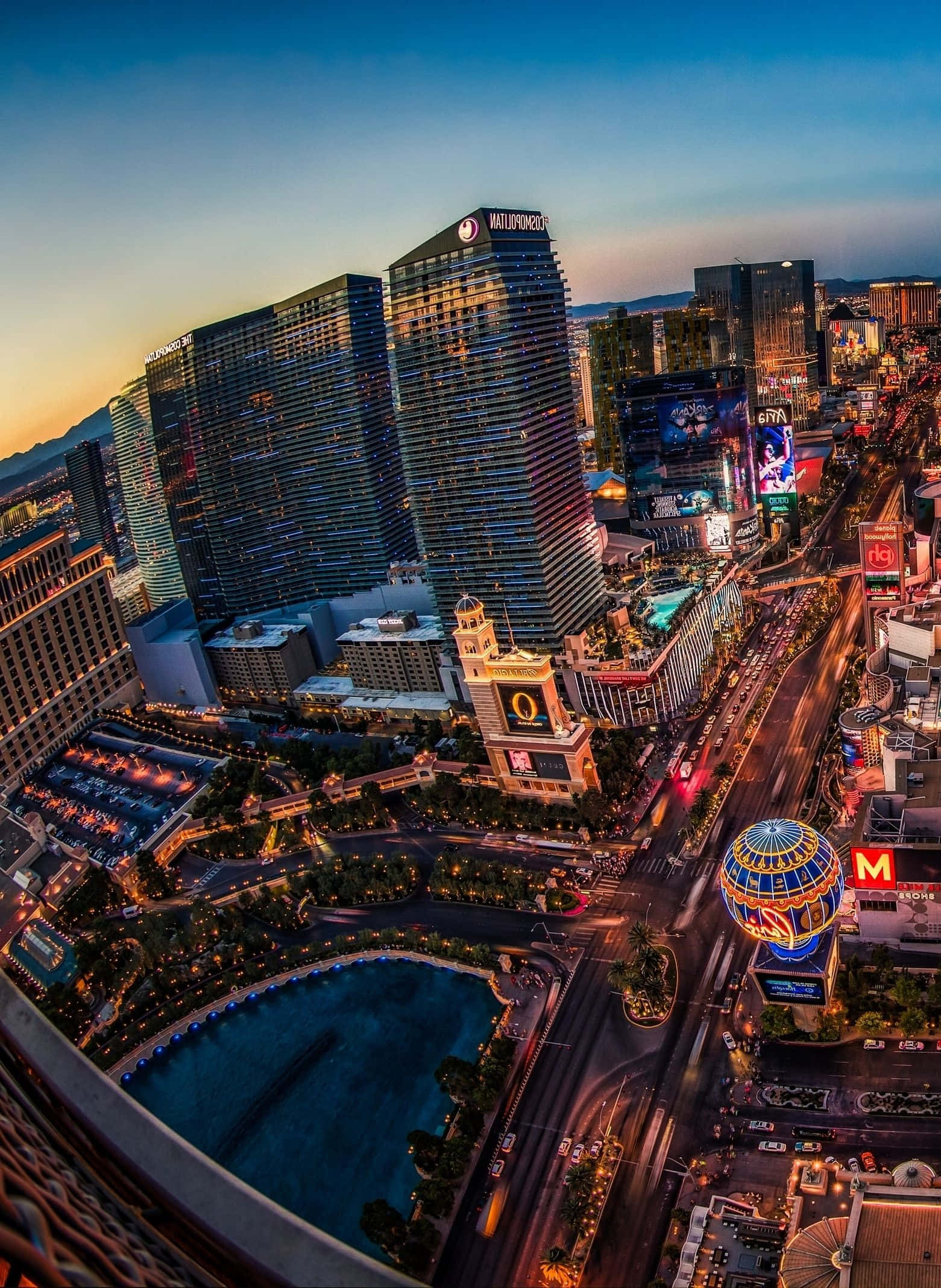 Las Vegas Phone Wallpaper