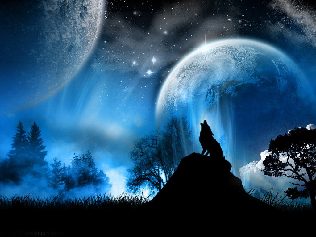 Werewolves Wallpaper Desktop Background