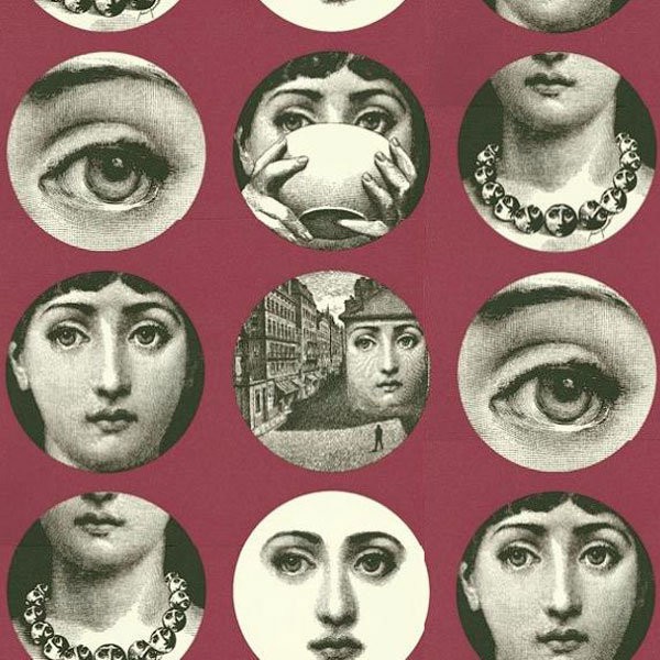 48+] Fornasetti Faces Wallpaper - WallpaperSafari