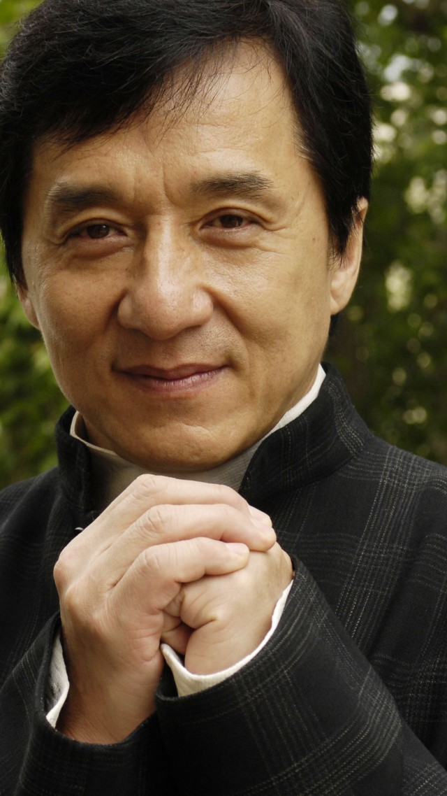 Wallpaper Jackie Chan 4k photo Celebrities 14139 640x1138