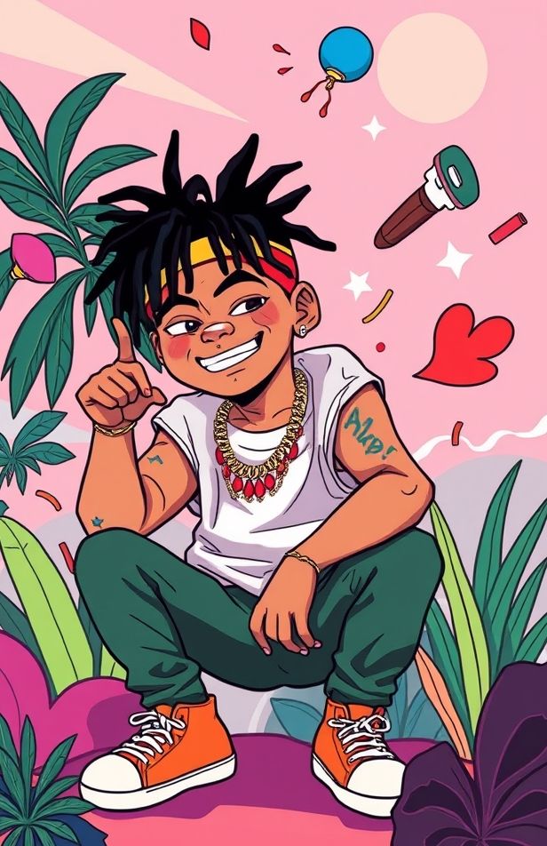 Cartoon Xxxtentacion Wallpaper