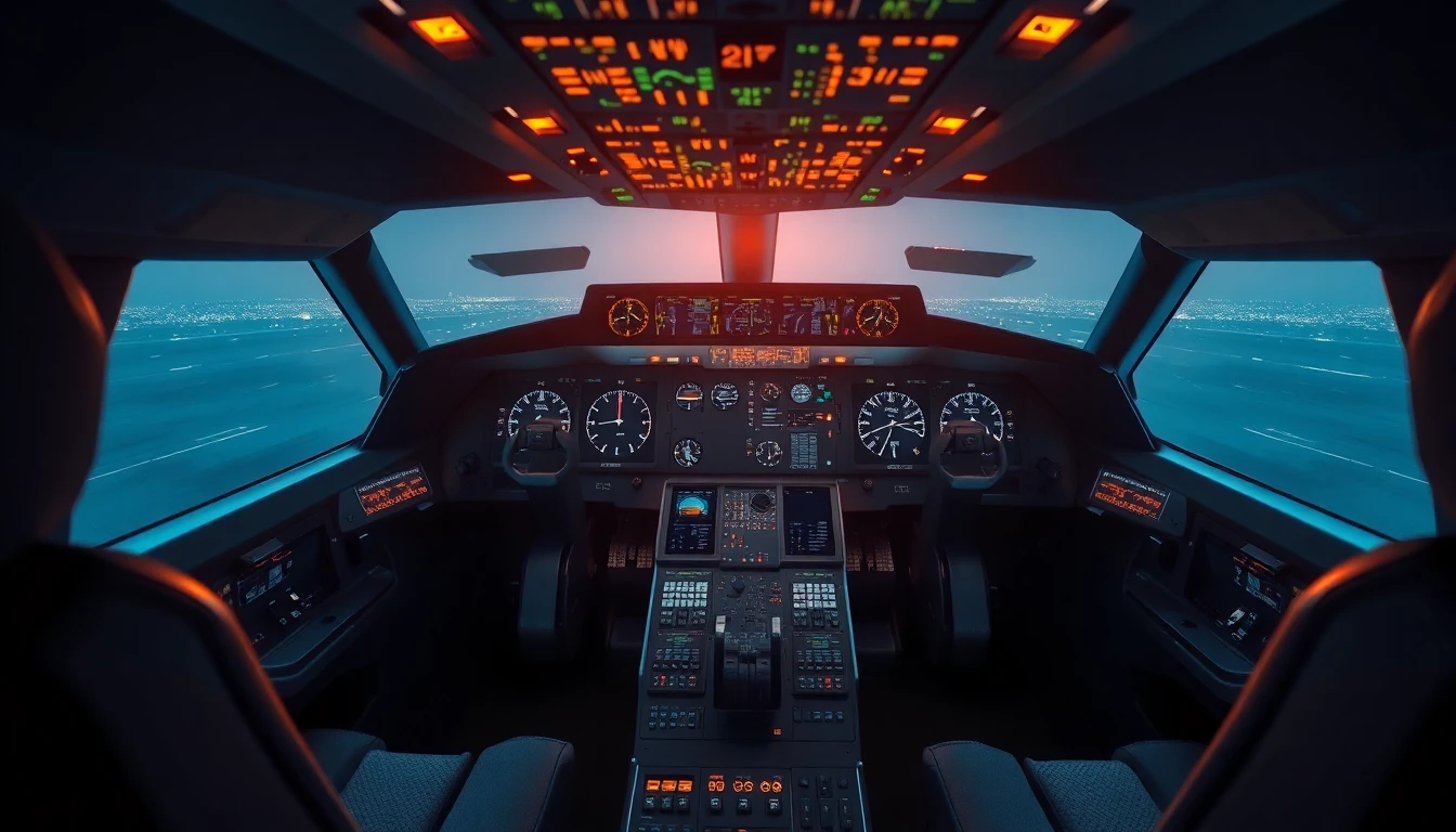 Boeing Cockpit Wallpaper