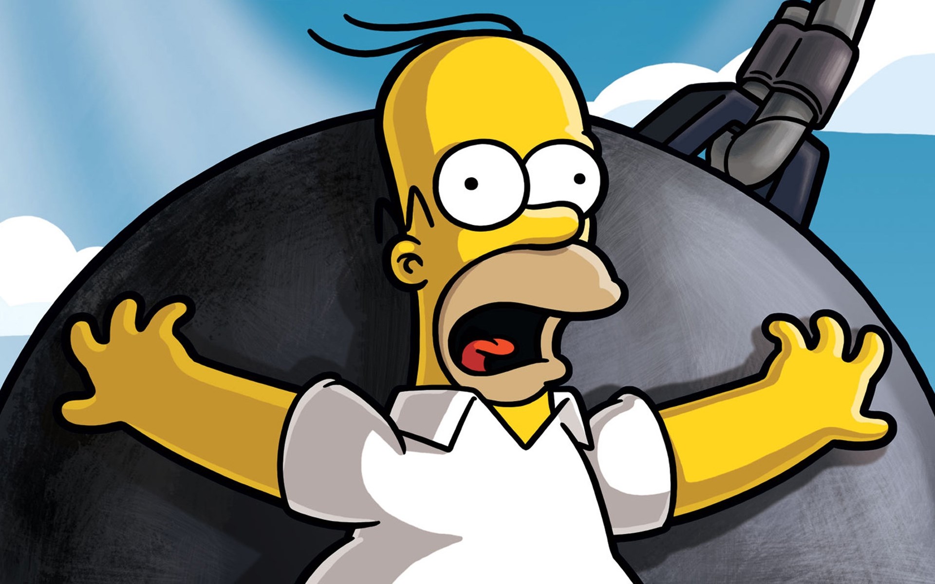 Cartoon The Simpsons Homer