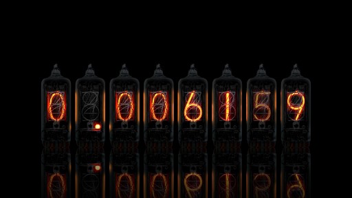 Nixie Clock Was Inspired By Steins Gate It Gives You A Wonderful
