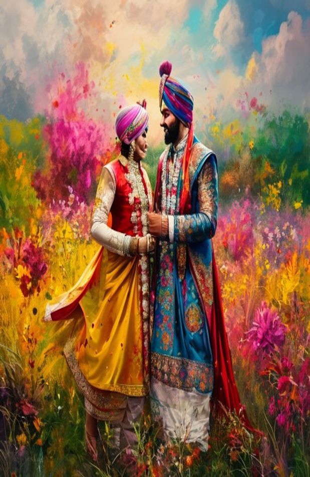 Punjabi Couples Wallpaper