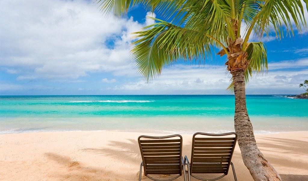 Summer Exotic Relaxing Place Beach Chairs HD Wallpaper S