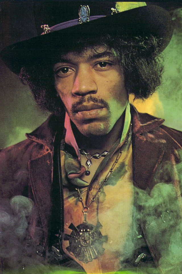 Jimi Hendrix Singer iPhone Ipod Touch Android Wallpaper