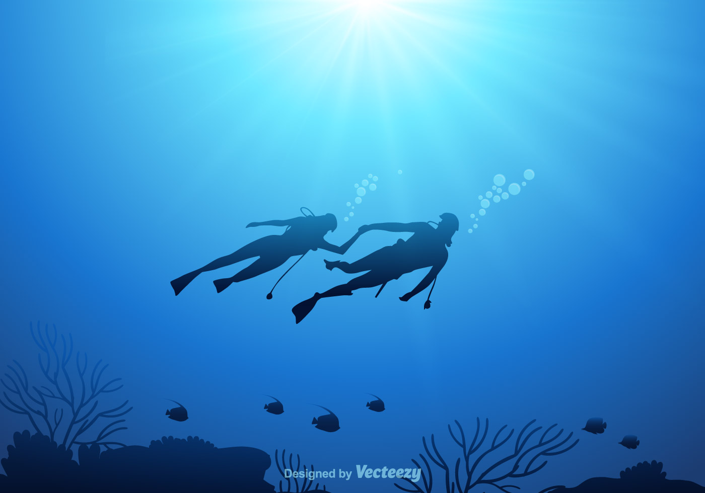 Underwater Vector Background