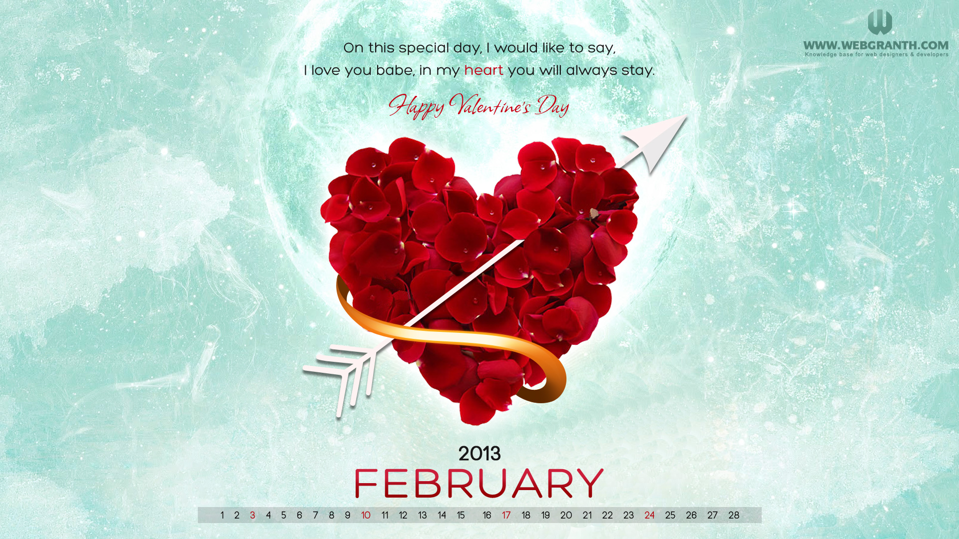Calendar Wallpaper This Valentine Is The Best Way To