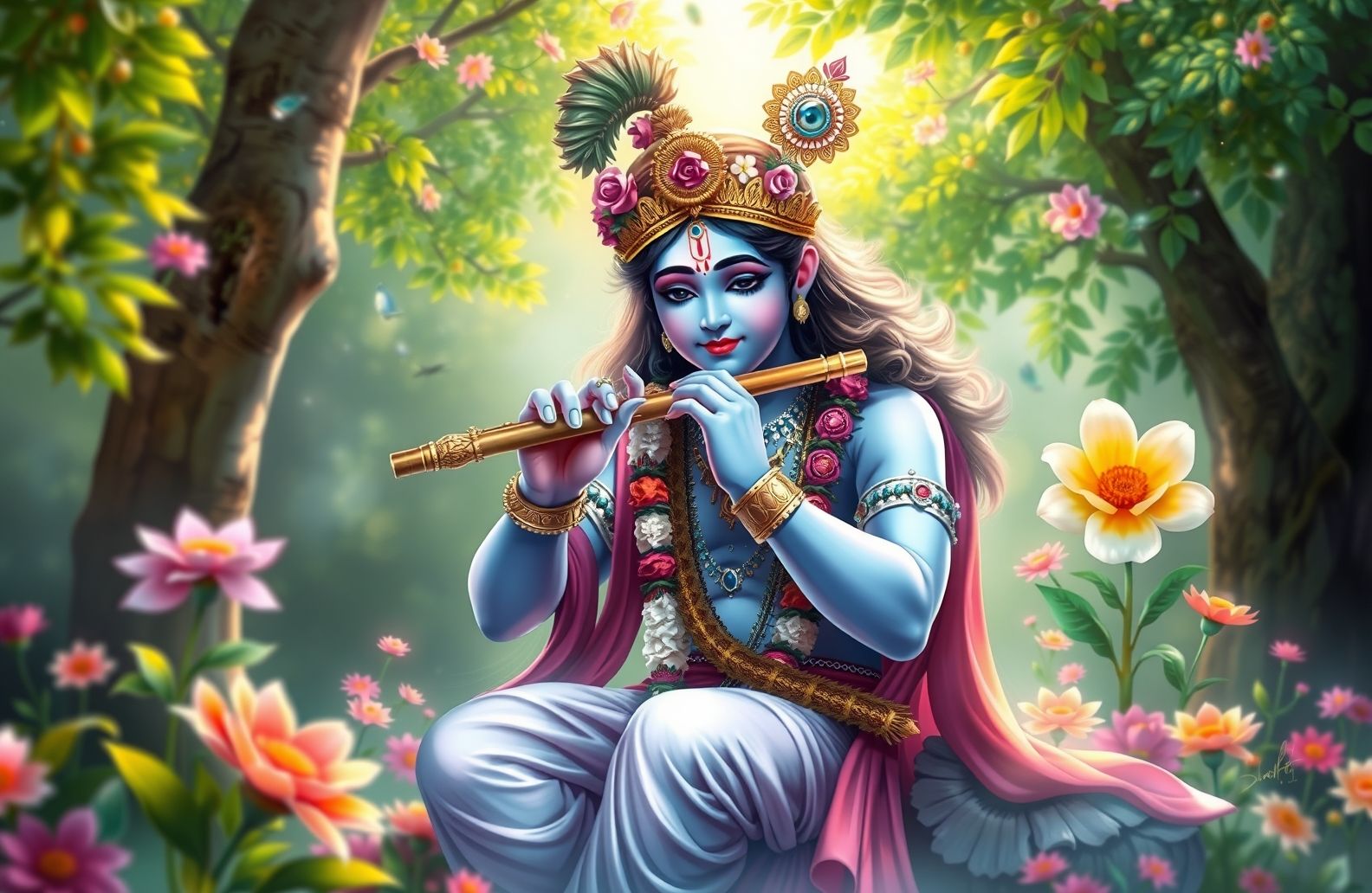 Shri Krishna Wallpaper