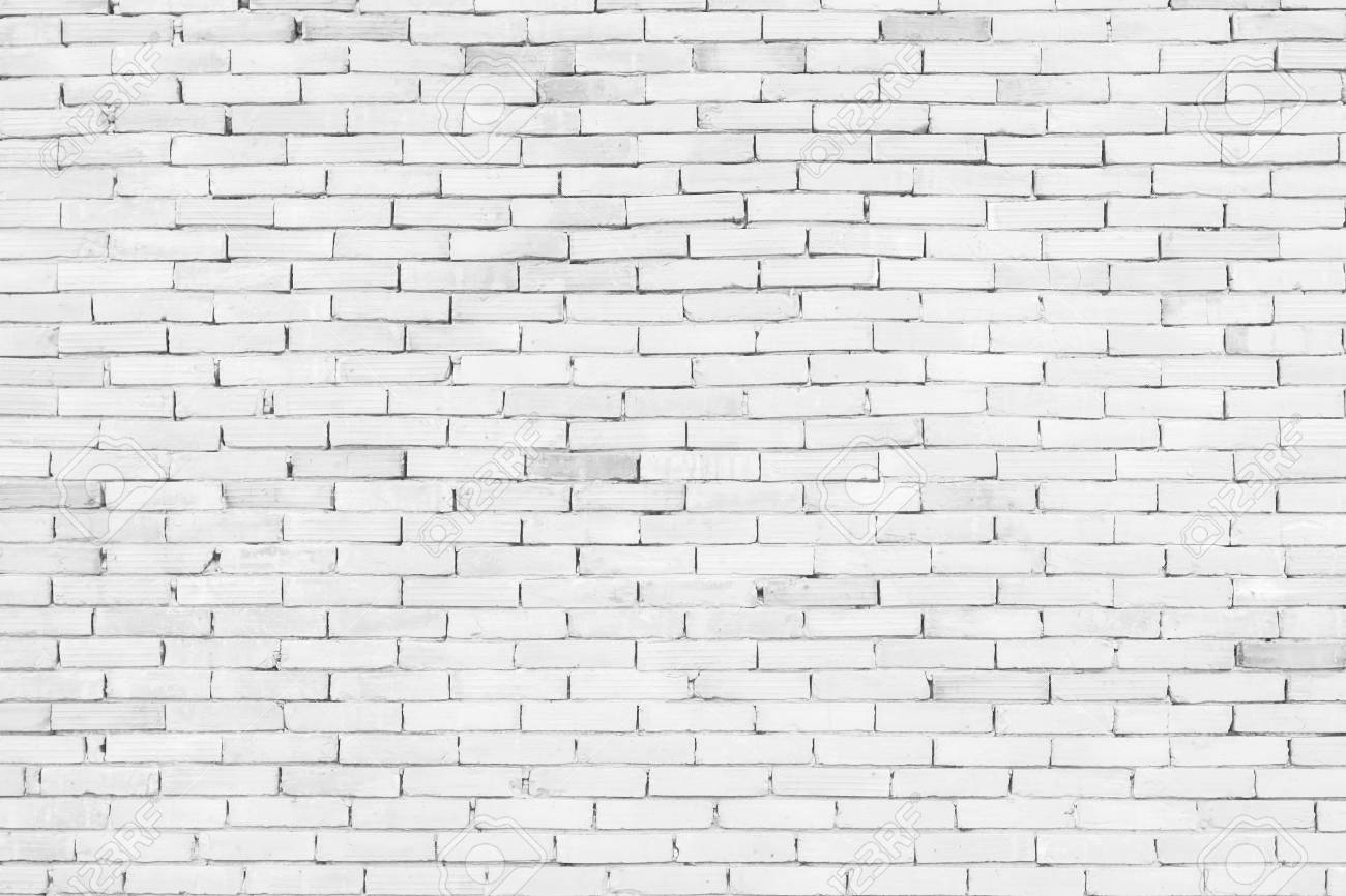Black And White Brick Wall Texture Background Wallpaper