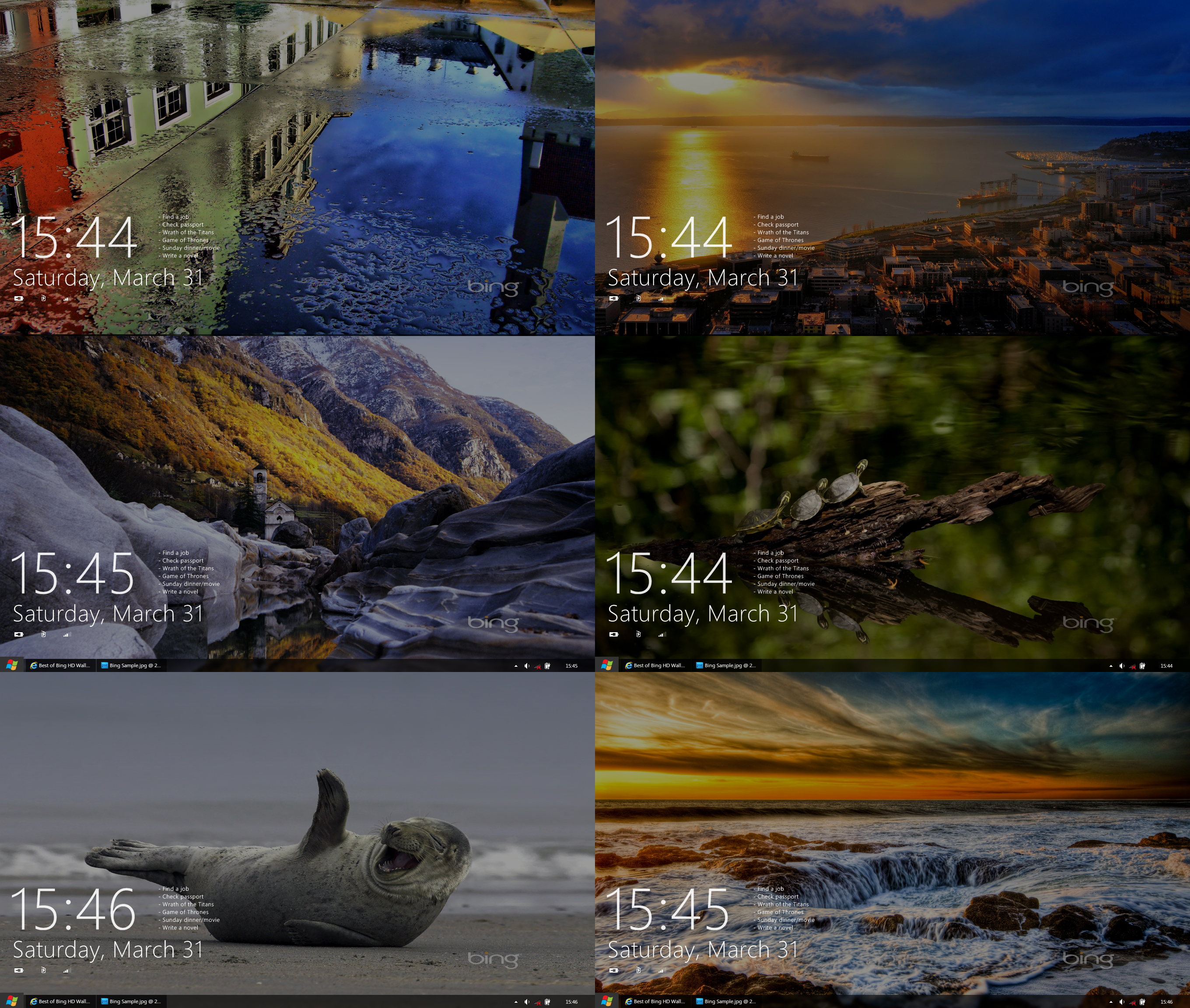 Best Of Bing HD Wallpaper Part Four By Exsess Customization