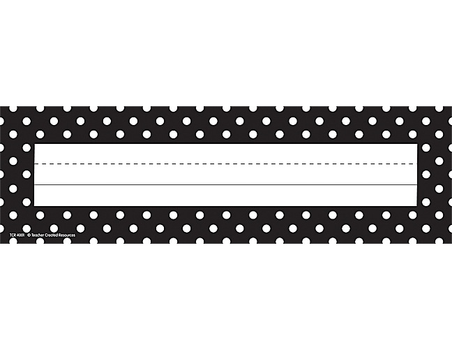 Black And White Polka Dot Wallpaper Border Dots Name