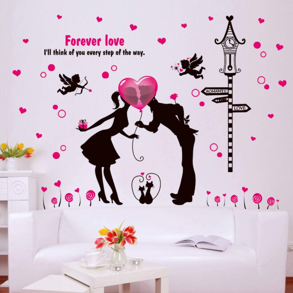 Amazon Tpcxx Romantic Valentine Wallpaper Wedding Room Couple