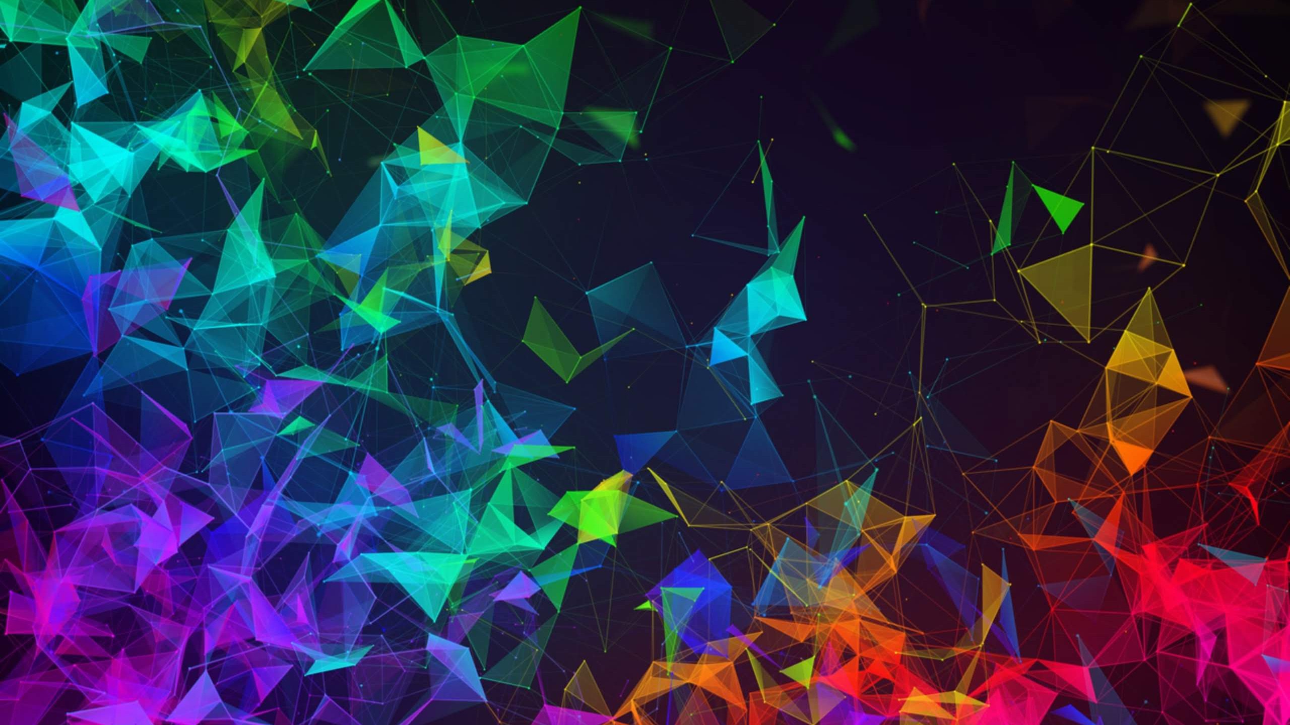 Wallpaper Razer Phone Abstract Colorful HD Os
