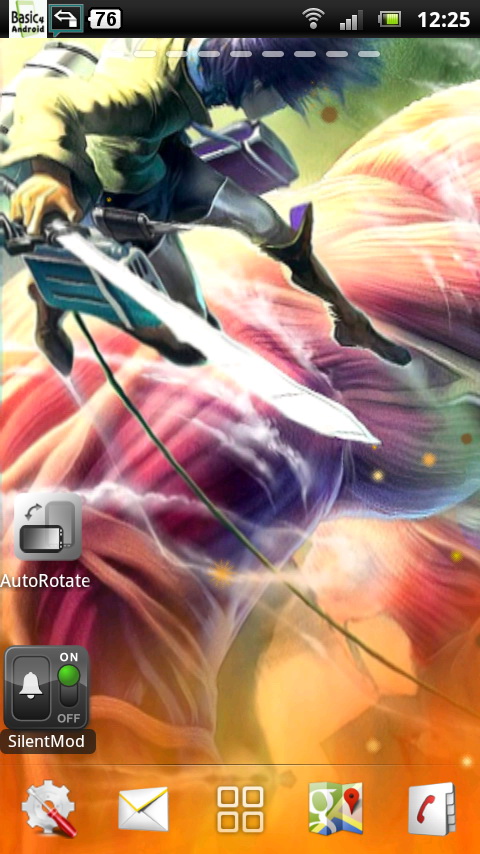 Download Attack on Titan Live Wallpaper 1 for your Android phone 480x854