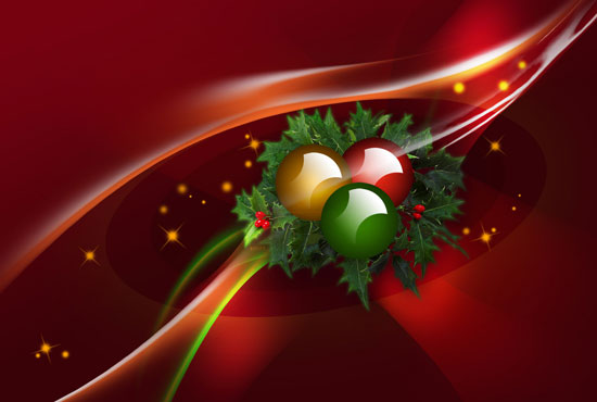 Christmas Mistletoe Wallpaper HD
