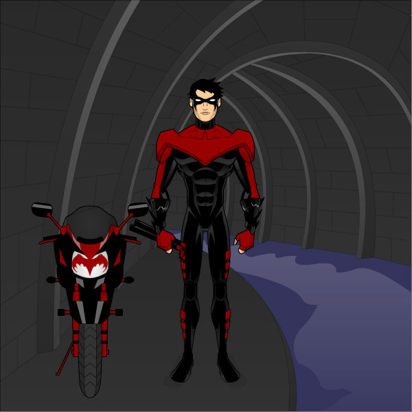 New 52 Nightwing by MicroTraceour 600x600