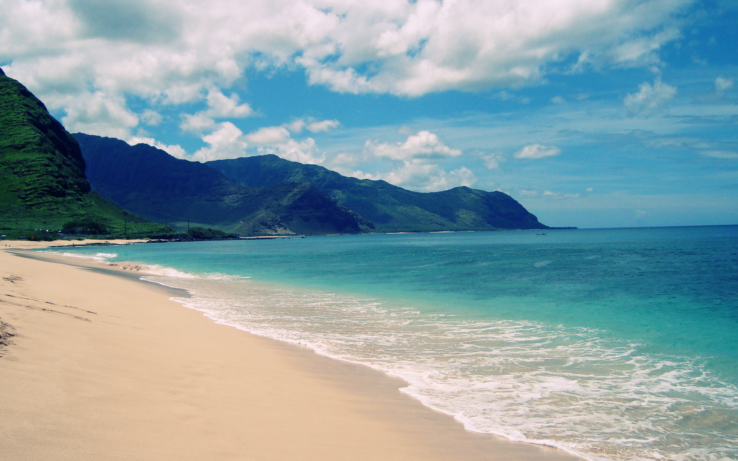 Apple Mac Desktop Wallpaper HD Lanikai Beach Hawaii On Background