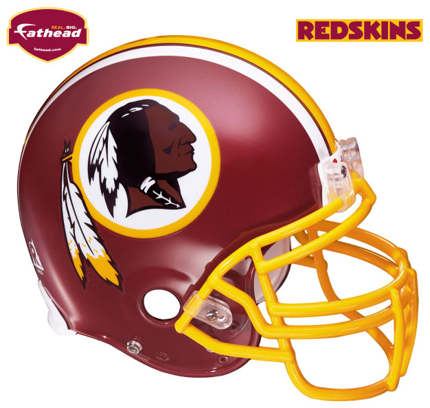 Washington Redskins Helmet Fathead Nfl Wall Graphic