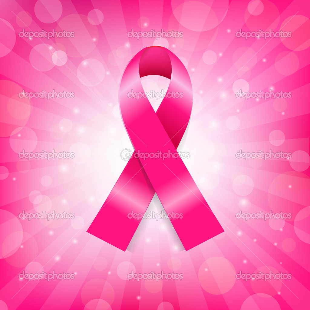 Pink Cancer Ribbon Wallpaper