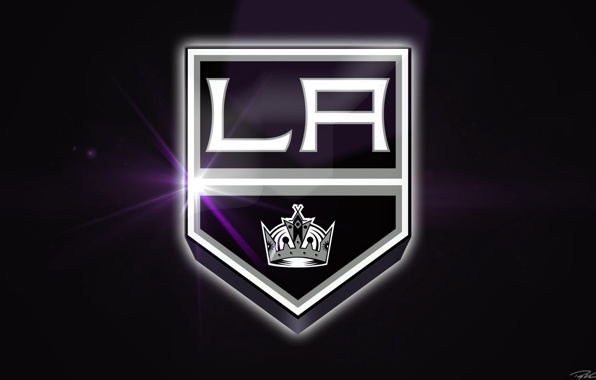 Los Angeles Kings Nhl Logo Crown Wallpaper Sports