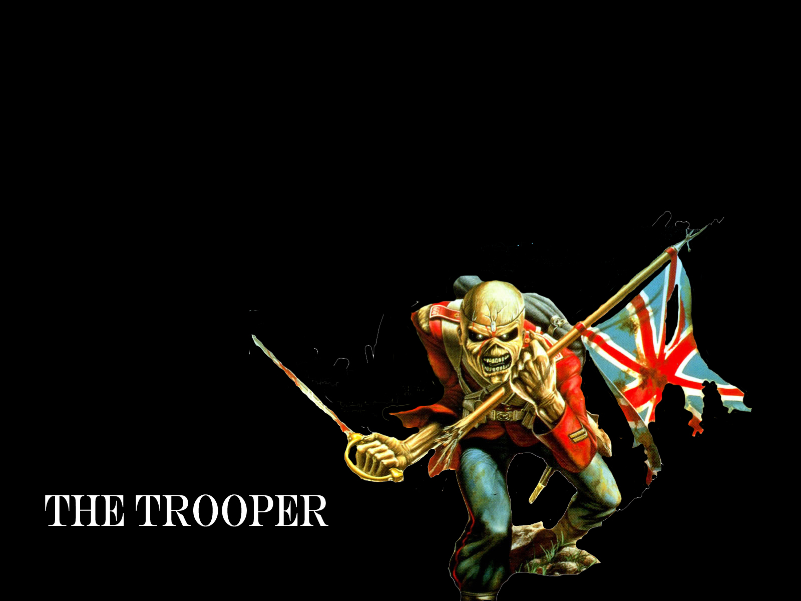 Iron Maiden Wallpaper The Trooper