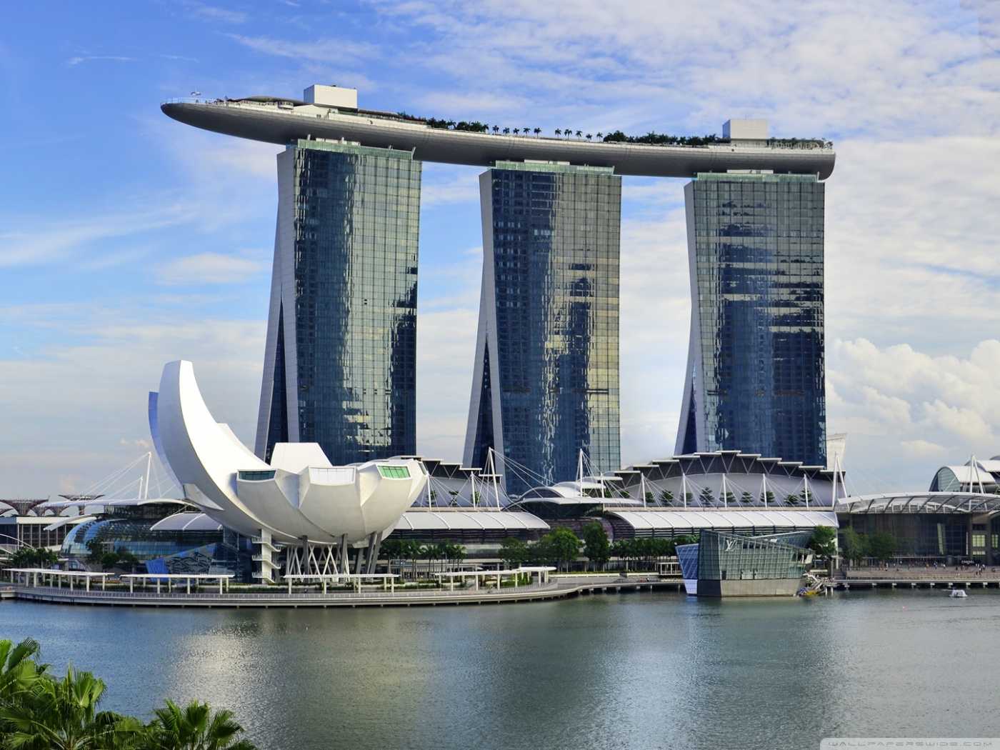 Marina Bay Sands Singapore Ultra HD Desktop Background Wallpaper