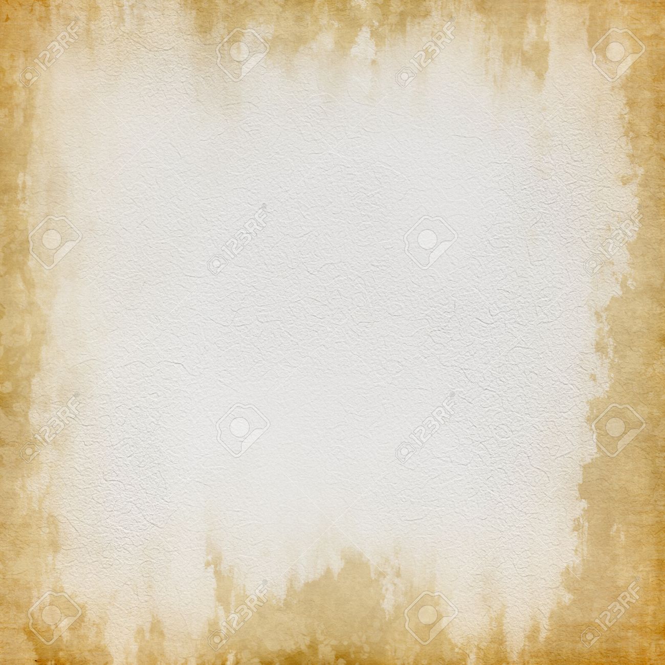 Grunge Old Wet Paper Sheet Background Stock Photo Picture And