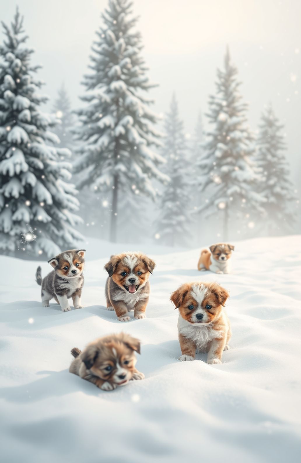 Winter Pet Wallpaper