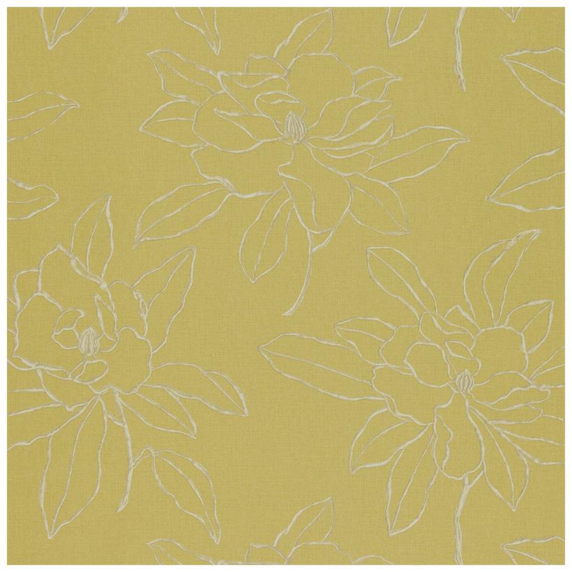 Free download Sanderson Wallpaper Parchment Flowers Magnolia Embroidery