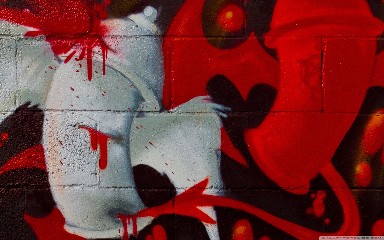 Red Graffiti Wallpaper
