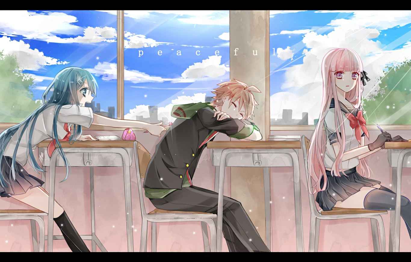 Ky Ko Makoto And Sayaka Wallpaper Background Image
