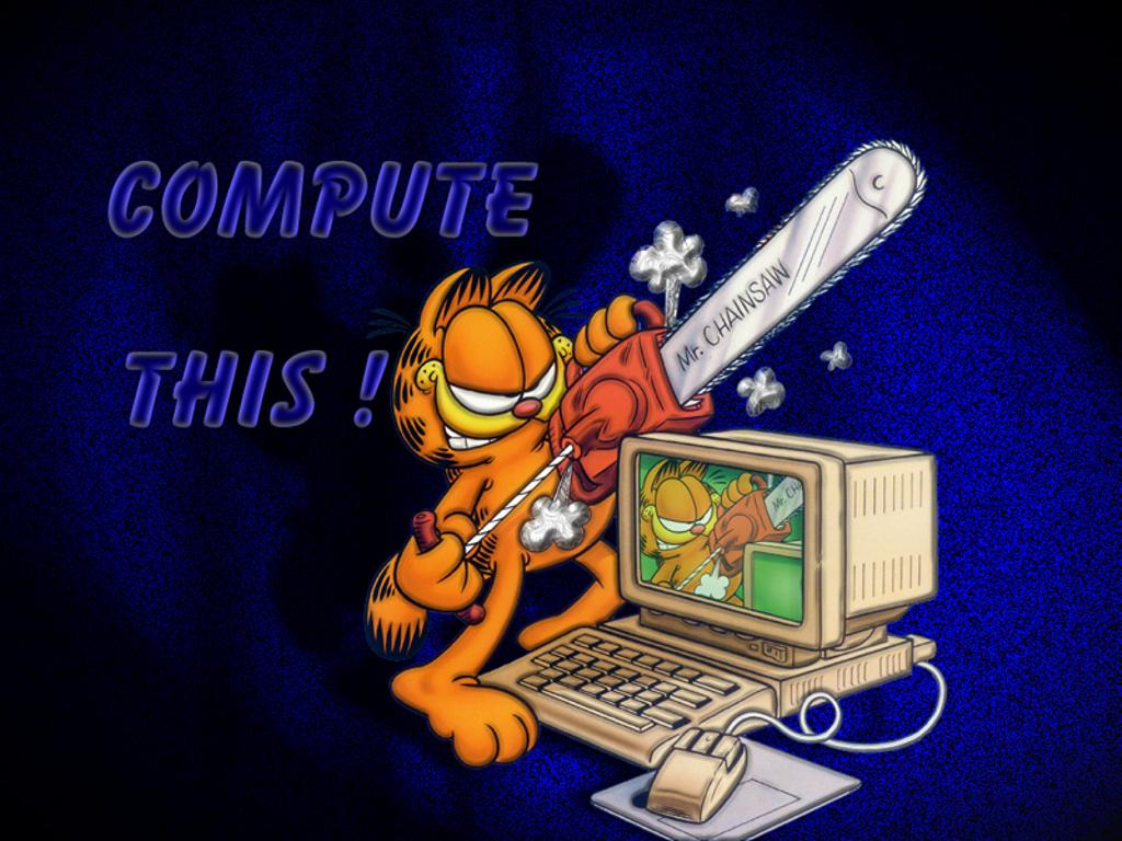Pute This Garfield Cartoons Wallpaper Picture